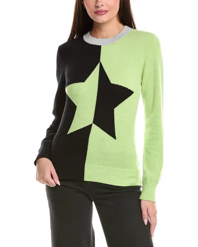 WISPR SPLIT STAR SILK-BLEND SWEATER