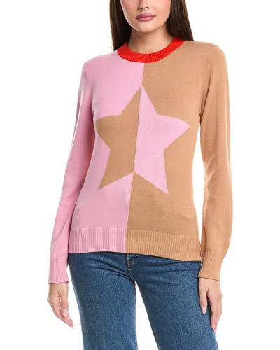 WISPR SPLIT STAR SILK-BLEND SWEATER