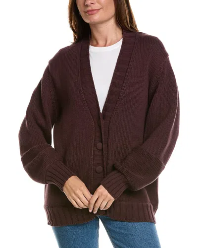 Wispr Stephanie Cardigan In Brown