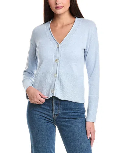 WISPR WISPR ZIG ZAG STITCH SILK-BLEND CARDIGAN