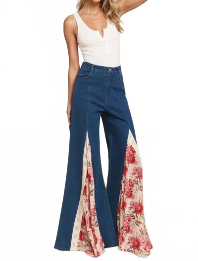 Wisteria Lane Blossom Trail Jeans In Blue
