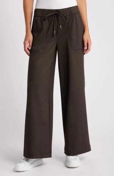 Wit & Wisdom 'ab'leisure High Waist Wide Leg Pants In Cold Brew