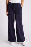 Wit & Wisdom 'ab'leisure High Waist Wide Leg Pants In Navy