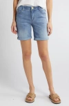 Wit & Wisdom 'ab'solution Denim Shorts In Blue