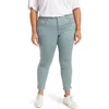 Wit & Wisdom 'ab'solution High Waist Ankle Skinny Pants In Dusty Slate