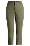Wit & Wisdom 'ab'solution High Waist Ankle Straight Leg Pants In Lily Pad