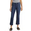 Wit & Wisdom 'ab'solution High Waist Crop Flare Jeans In Indigo