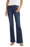 Wit & Wisdom 'ab'solution High Waist Crop Flare Jeans In Blue