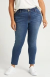 Wit & Wisdom Sophie 'ab'solution Mid Rise Ankle Skinny Jeans In Blue