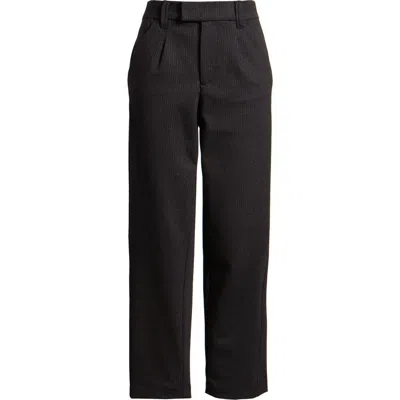 Wit & Wisdom 'ab'solution Skyrise Pleated Ankle Straight Leg Pants In Charcoal Green