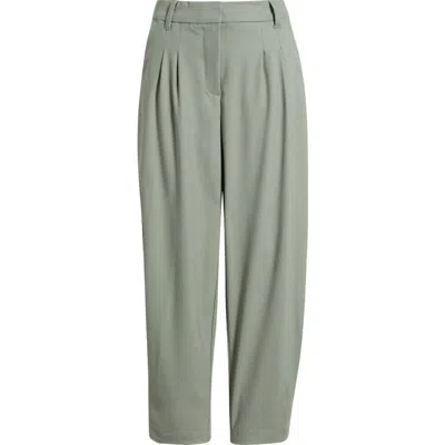 Wit & Wisdom 'ab'solution Skyrise Pleated Barrel Pants In Deep Seagrass