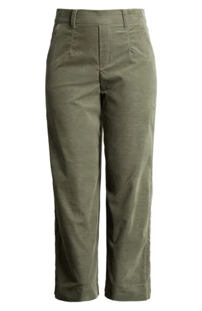 Wit & Wisdom 'ab'solution Skyrise Pull-on Wide Leg Twill Pants In Lily Pad