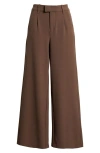 Wit & Wisdom 'ab'solution Skyrise Wide Leg Pants In Brown