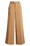 Wit & Wisdom 'ab'solution Skyrise Wide Leg Pants In Butter Toffee
