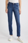 Wit & Wisdom 'ab'solution Straight Leg Jeans In Blue