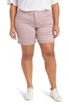 Wit & Wisdom 'ab'solution Stretch Cotton Shorts In Smtw-smokey Twilight