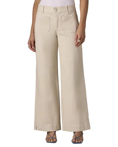 Wit & Wisdom Birch Emma High Rise Patch Pocket Wide Leg Jean In White