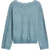 Wit & Wisdom Boat Neck Sweater In Blue
