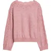 Wit & Wisdom Boat Neck Sweater In Pink