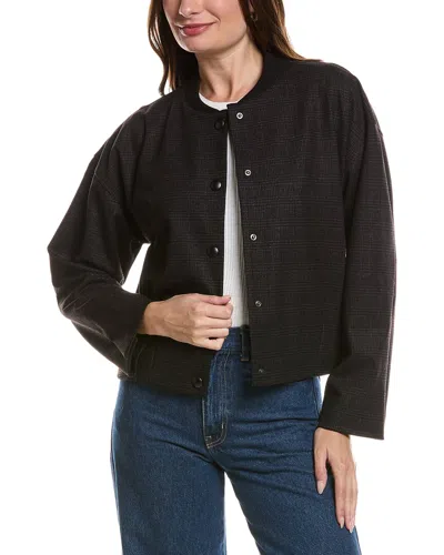 Wit & Wisdom Bomber Jacket In Black