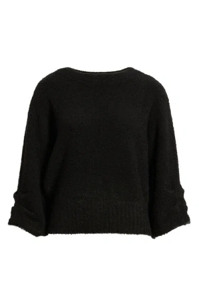 Wit & Wisdom Bouclé Sweater In Black