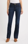 Wit & Wisdom Brittany 'ab'solution Itty Bitty Bootcut Jeans In Blue