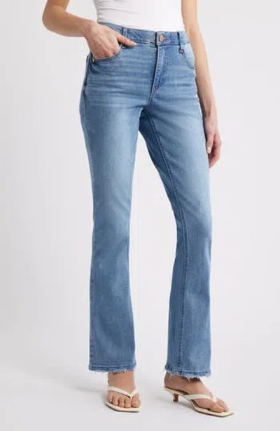 Wit & Wisdom Brittany High Waist Baby Bootcut Jeans In Blue