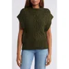 Wit & Wisdom Cable Stitch Sweater In Wintergreen