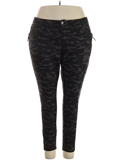 Pre-owned Wit & Wisdom Casual Pants In Black