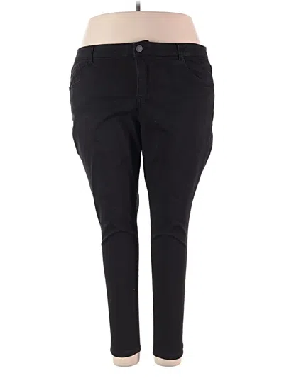 Pre-owned Wit & Wisdom Casual Pants In Black