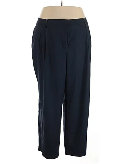 Pre-owned Wit & Wisdom Casual Pants In Blue