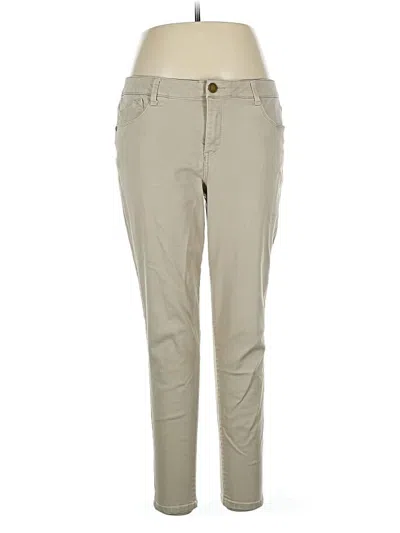 Pre-owned Wit & Wisdom Casual Pants In Brown