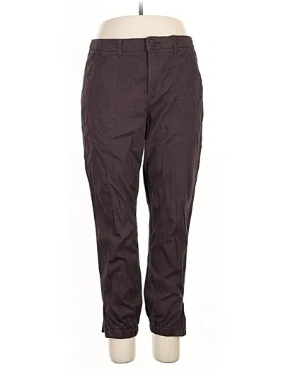 Pre-owned Wit & Wisdom Casual Pants In Brown