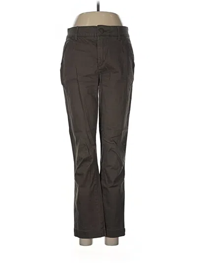 Pre-owned Wit & Wisdom Casual Pants In Brown