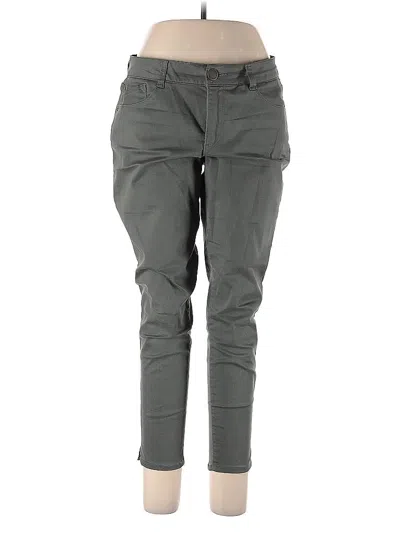 Pre-owned Wit & Wisdom Casual Pants In Gray
