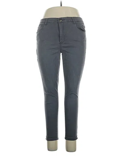 Pre-owned Wit & Wisdom Casual Pants In Gray