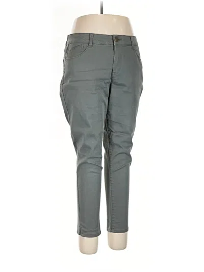 Pre-owned Wit & Wisdom Casual Pants In Gray