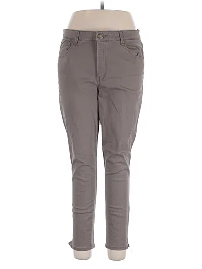 Pre-owned Wit & Wisdom Casual Pants In Gray