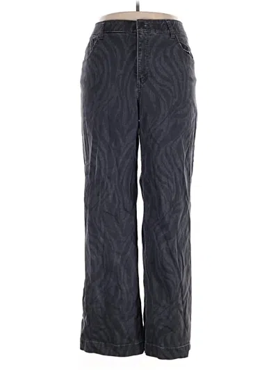 Pre-owned Wit & Wisdom Casual Pants In Gray