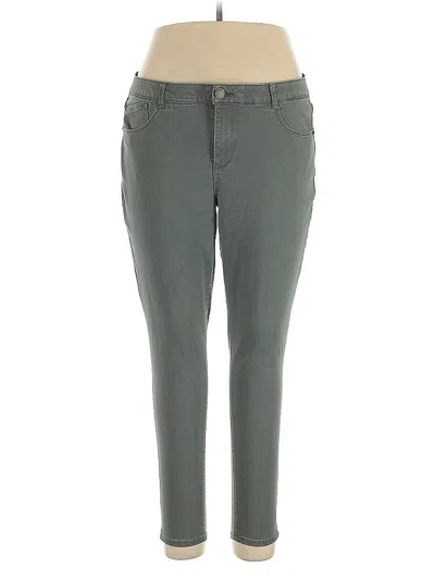 Pre-owned Wit & Wisdom Casual Pants In Green