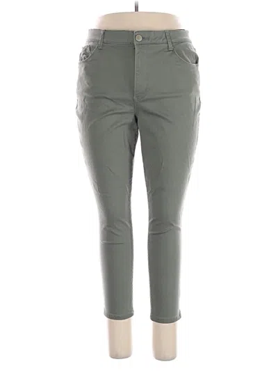 Pre-owned Wit & Wisdom Casual Pants In Green