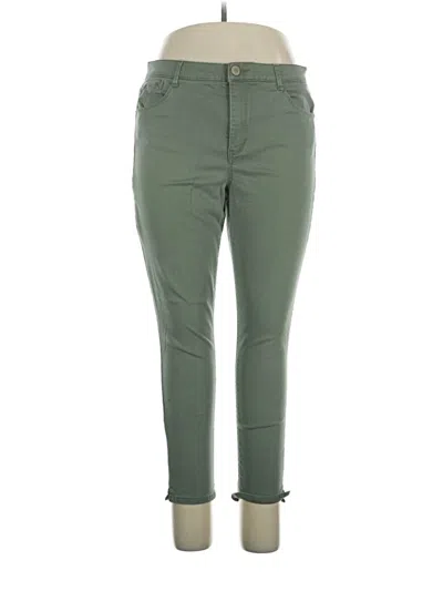 Pre-owned Wit & Wisdom Casual Pants In Green
