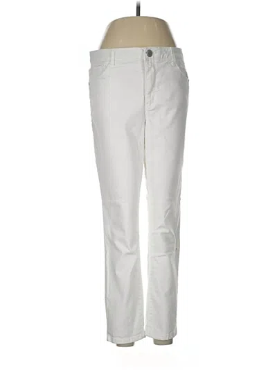 Pre-owned Wit & Wisdom Casual Pants In Ivory