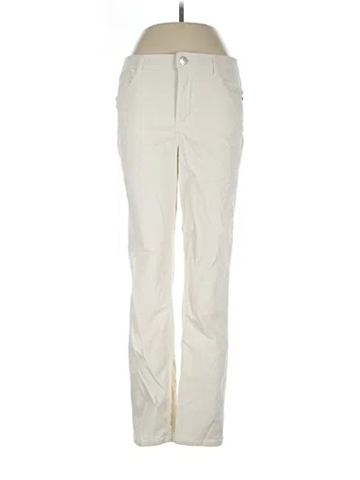 Pre-owned Wit & Wisdom Casual Pants In Ivory