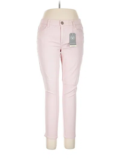 Pre-owned Wit & Wisdom Casual Pants In Pink