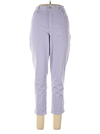 Pre-owned Wit & Wisdom Casual Pants In Purple