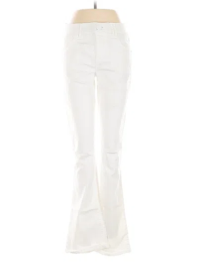 Pre-owned Wit & Wisdom Casual Pants In White