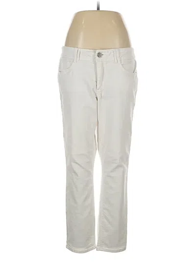 Pre-owned Wit & Wisdom Casual Pants In White