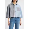 Wit & Wisdom Contrast Cuffed Shirt