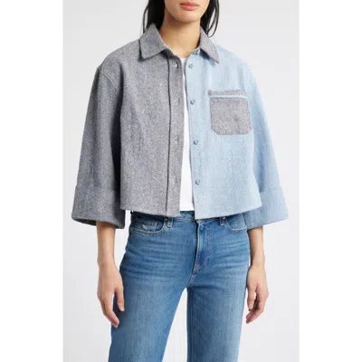 Wit & Wisdom Contrast Cuffed Shirt
